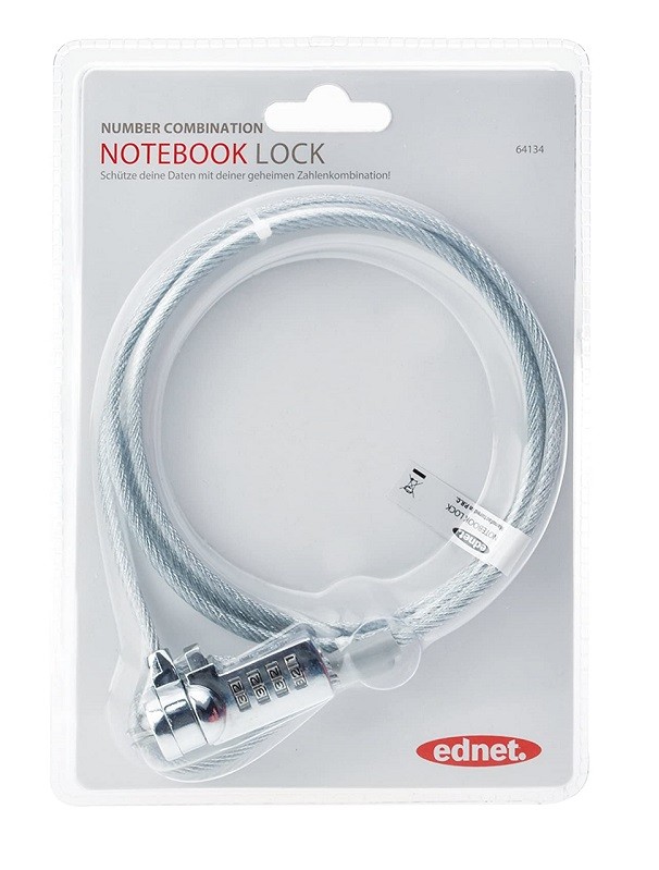 CABLE DE SEGURIDAD PARA PORTÁTIL DE CÓDIGO