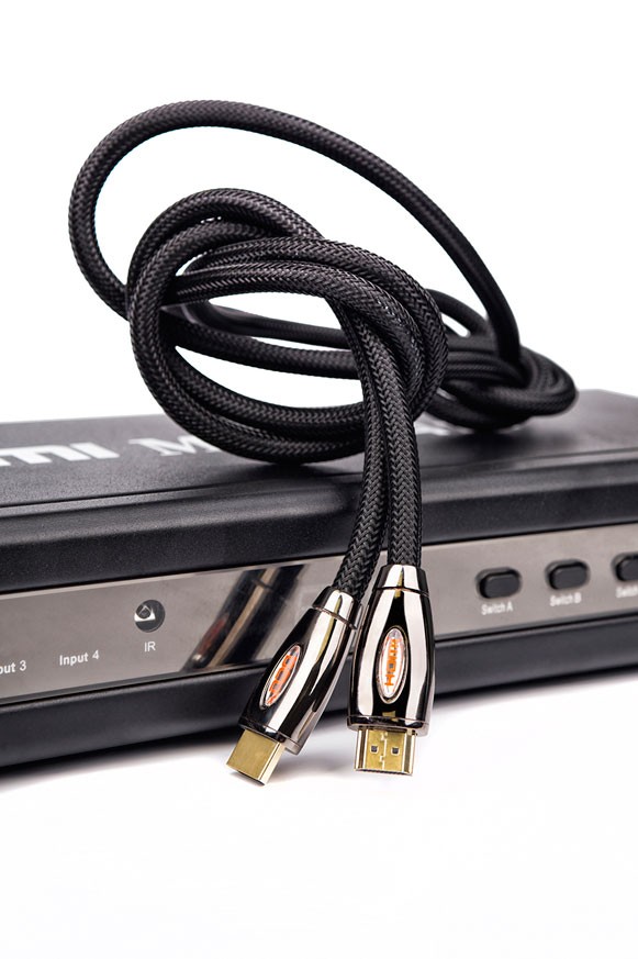 CABLE HDMI 2.0 M-M METAL PREMIUM 4K@60HZ DCU NEGRO 7.5m - Imagen 3