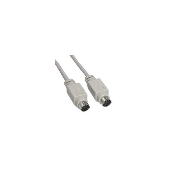 CABLE PS/2 MINI DIN 6P M/M 1.80MTS.