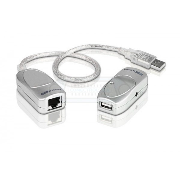EXTENSOR USB CABLE CAT5E/6 ATEN 60MTS.
