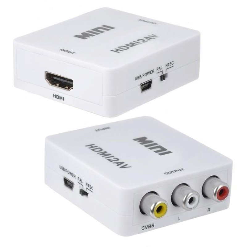 CONVERSOR VÍDEO HDMI A AV (3 RCA) - Imagen 3