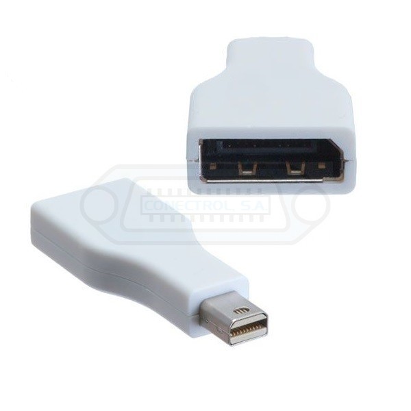 ADAPTADOR MINI DISPLAYPORT A DISPLAYPORT COMPACTO