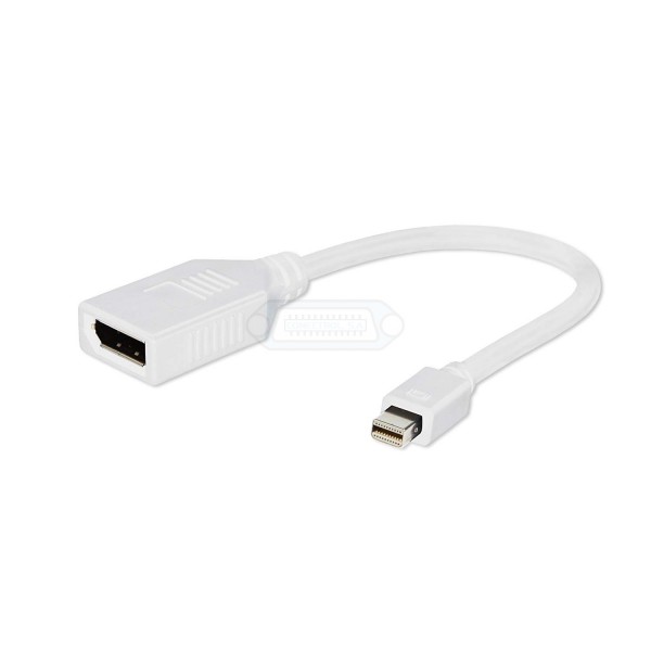 ADAPTADOR MINI DISPLAYPORT A DISPLAYPORT CON CABLE