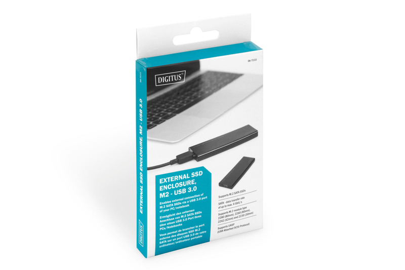 CAJA EXTERNA USB 3.0 SSD M.2 (NGFF) B-KEY - Imagen 5