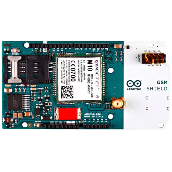 SHIELD ARDUINO GSM CON ANTENA CONECTOR