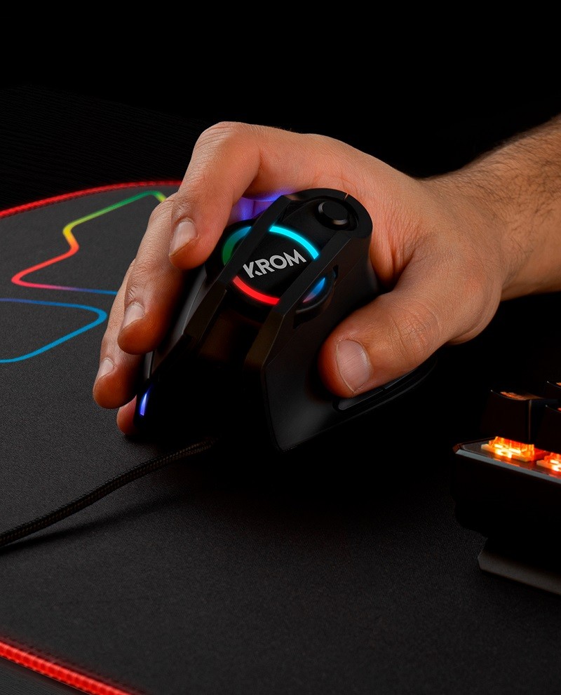 RATÓN VERTICAL ERGONÓMICO KAOX GAMING RGB - Imagen 3
