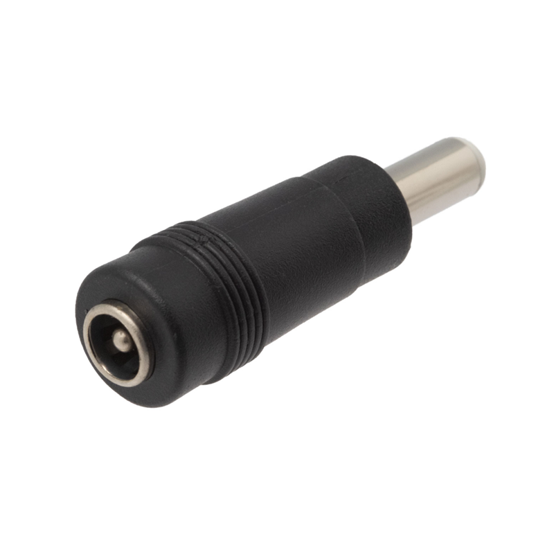 ADAPTADOR JACK DC 5.5x2.1mm MACHO - 5.5x2.5mm HEMBRA RECTO - Imagen 3