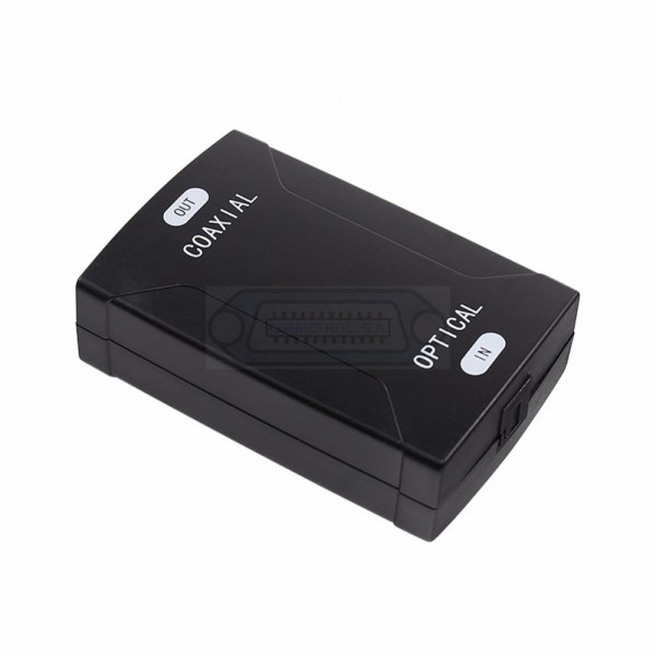 CONVERTIDOR AUDIO DIGITAL ÓPTICO A COAXIAL DIGITAL
