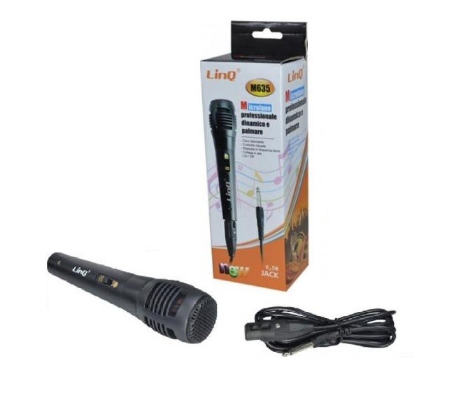 MICRÓFONO DINÁMICO LINQ M635 PROFESIONAL - Imagen 3