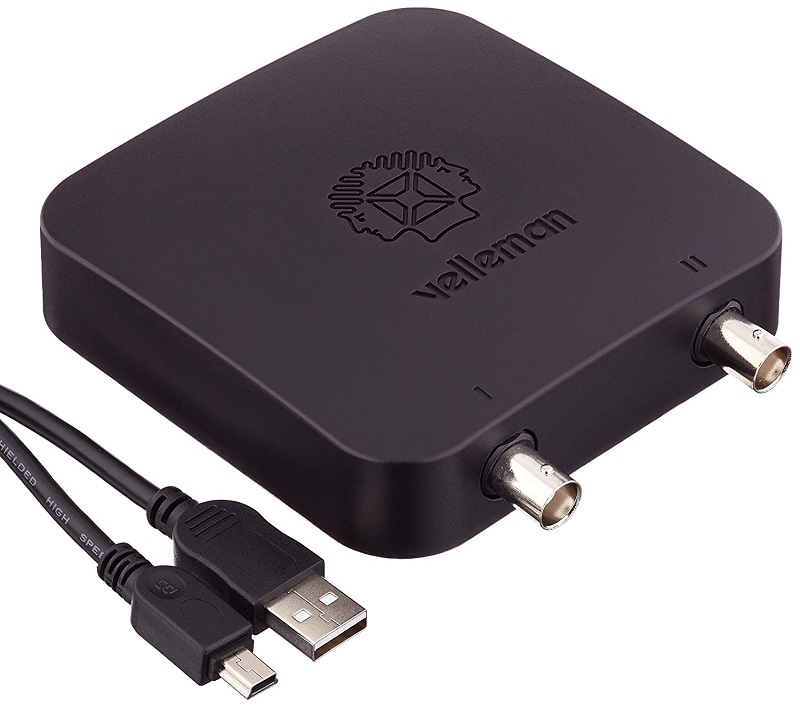 OSCILOSCOPIO Y GENERADOR DE FUNCIONES PC