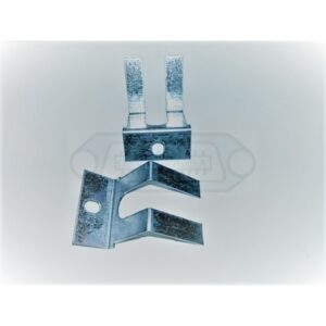 SOPORTE REGLETA HORIZONTAL 2 PIEZAS