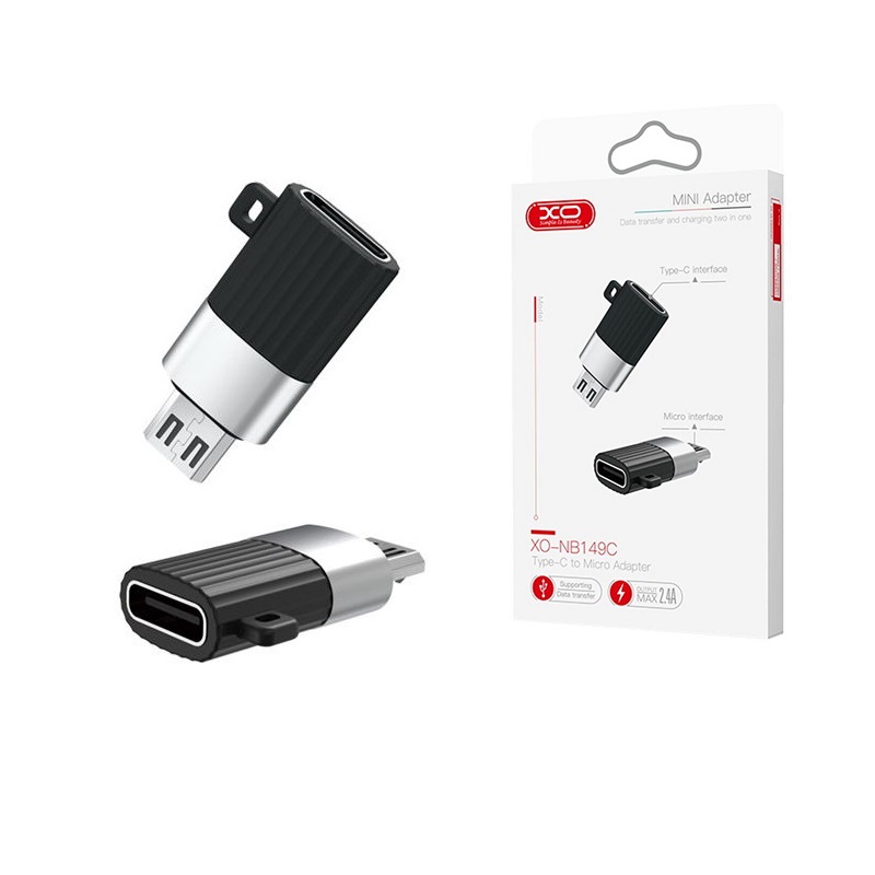 ADAPTADOR USB-C - MicroUSB XO NB149C