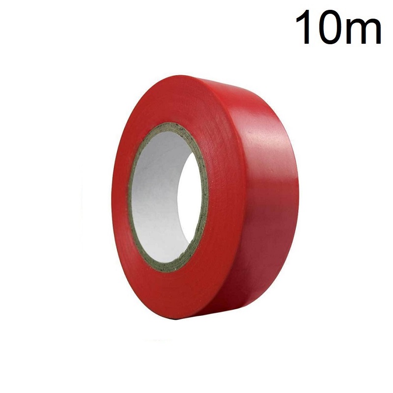 CINTA AISLANTE ADHESIVA 10m ROJO