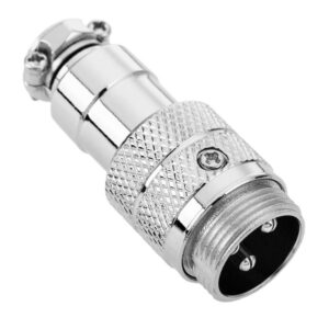 CONECTOR GX16 3P MACHO AEREO