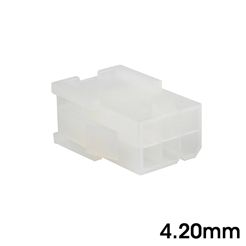 CONECTOR MINI POWER 6C MACHO AÉREO 4.20mm NATURAL