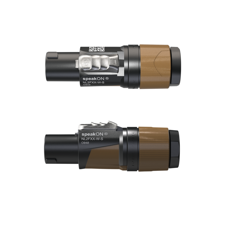 CONECTOR SPEAKON 2P HEMBRA AÉREO NEUTRIK CABLE 6-12MM - Imagen 3