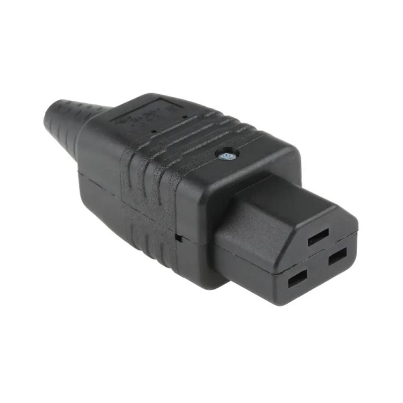 CONECTOR IEC 60320 C21 HEMBRA AÉREO 16A