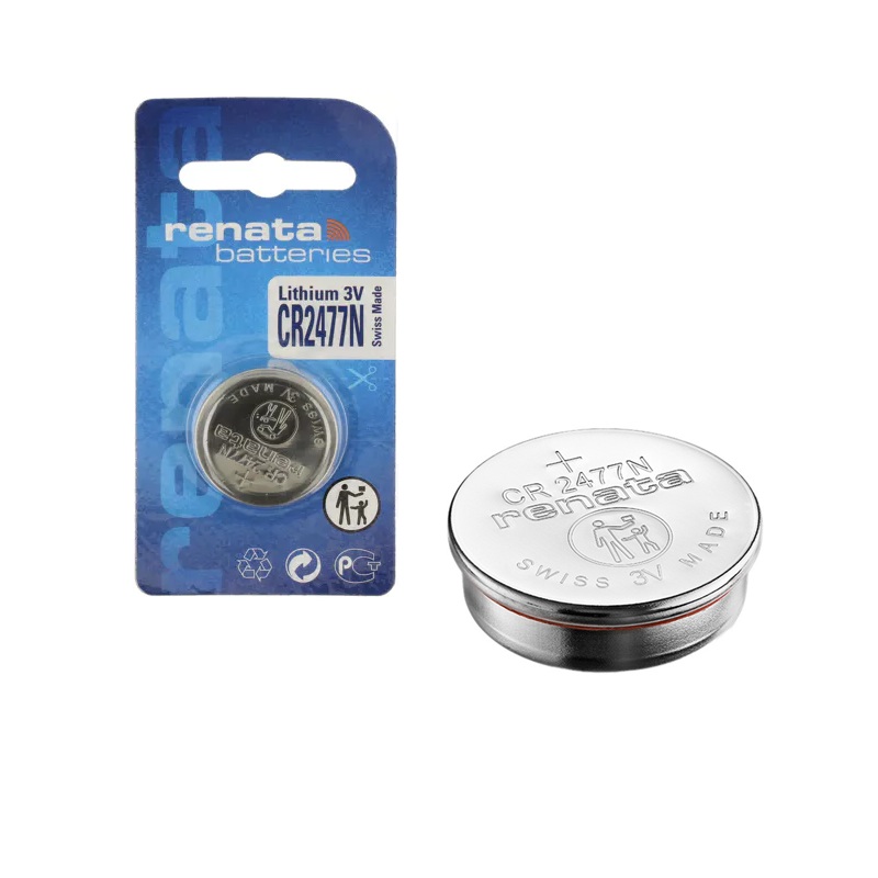 PILA BOTÓN RENATA CR2477 LITIO 3V PACK 1U