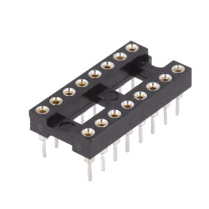 ZÓCALO C.I. PIN TORNEADO 16P (2Lx8P) PCB