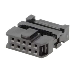 CONECTOR IDC 10P (2Lx5P) HEMBRA 2.54mm CRIMPAR CINTA PLANA