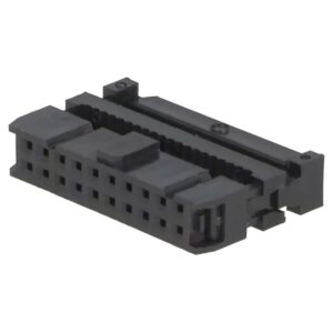 CONECTOR IDC 20P (2Lx10P) HEMBRA 2.54mm CRIMPAR CINTA PLANA