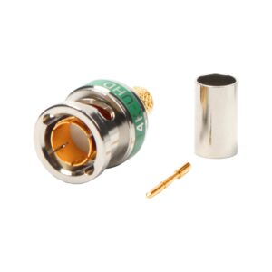 CONECTOR SDI 4K-UHD VK6 MACHO CRIMPAR (0.80/3.75/6.00)