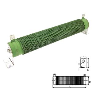 RESISTENCIA CEMENTADA DE TUBO 8 OHM 500W 5% TSK 40.380