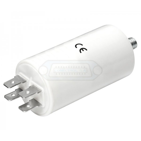 CONDENSADOR ARRANQUE MOTOR 40 uF 5% 450VCA