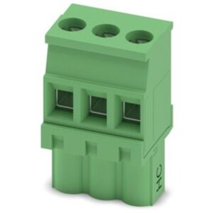 CLEMA HEMBRA RECTA 3 VÍAS PASO 5.08mm