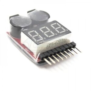 MEDIDOR VOLTAJE PARA BATERÍAS LiPO 1S-8S