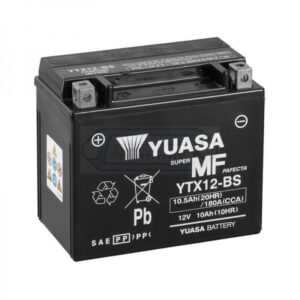 BATERÍA MOTO AGM YUASA 12V 10.5AH 180A