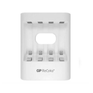 CARGADOR BATERÍAS GP RECYKO+ PRO USB + 4 BATERIAS AAA