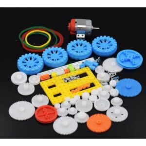 KIT MOTOR 3VCC + ENGRANAJES PARA ROBOT COCHE