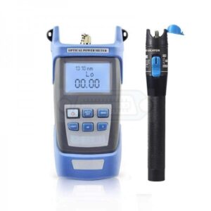 KIT FTTH F. ÓPTICA MEDIDOR + LOCALIZADOR 1MW 5KMS.