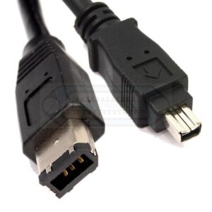 CABLE FIREWIRE 6P-4P MACHO - MACHO 1.8m