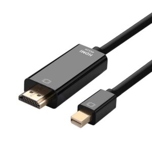 CABLE MINI DP A HDMI 2K&4K M-M NEGRO 2M