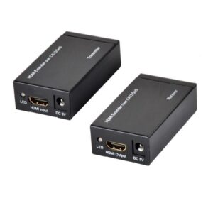 EXTENSOR HDMI AV 1080P. CAT5E/CAT6 60MTS.