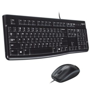 COMBO TECLADO + RATÓN ÓPTICO USB LOGITECH MK120