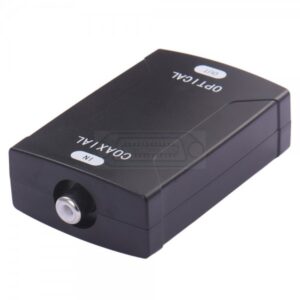 CONVERTIDOR AUDIO COAXIAL DIGITAL A DIGITAL ÓPTICO