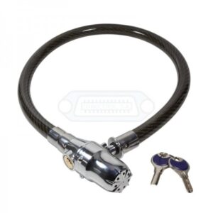 CABLE SEGURIDAD ROBUSTO CON CANDADO Y ALARMA