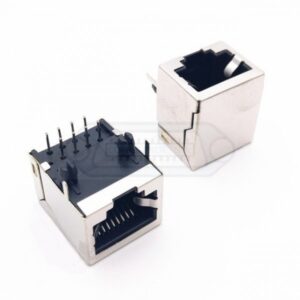 CONECTOR RJ45 HEMBRA C.I. ACODADO BLINDADO