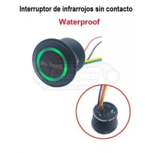 INTERRUPTOR IR SIN CONTACTO ABS ESTANCO DC12V/24V CON LED
