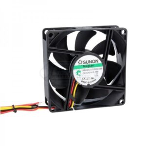 VENTILADOR AXIAL DC 12V SUNON 80x80x25mm 3 HILOS