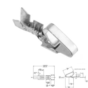 TERMINAL PIN MOLEX 3.96/5.08mm HEMBRA ENGASTAR