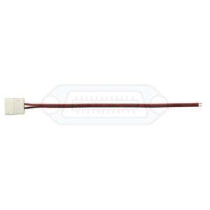 CONECTOR PRESIÓN CON CABLE TIRAS LEDS 10MM. 2C.