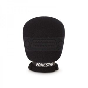 ESPUMA QUITAVIENTOS BOLA 100MM. NEGRO