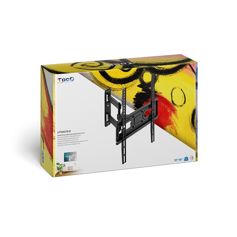 SOPORTE DE TV 32"/55" INCLINABLE PARED 35Kg - Imagen 8