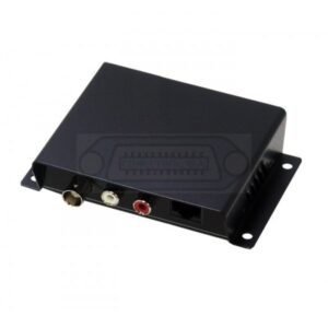 CONVERTIDOR PASIVO COAXIAL A PAR TRENZADO VÍDEO/AUDIO