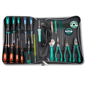 KIT BÁSICO HERRAMIENTAS ELECTRÓNICA PK-813B 22 PIEZAS
