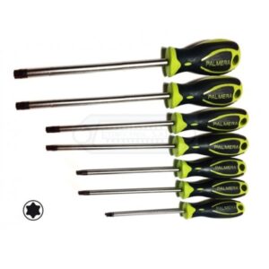 JUEGO DESTORNILLADORES TORX 7 PIEZAS PALMERA